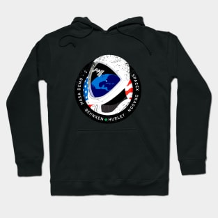 spacex crew dragon demo 2 patch vintage Hoodie